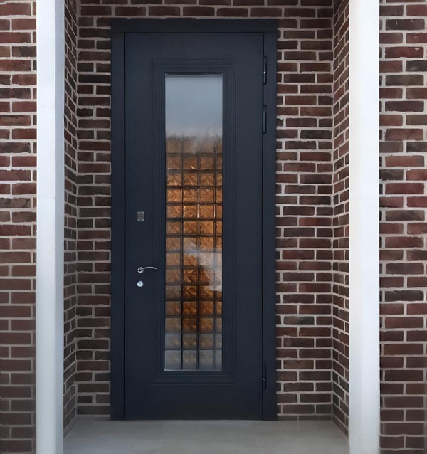 Остекленная дверь, фото с объекта Остекленная дверь, фото с объекта