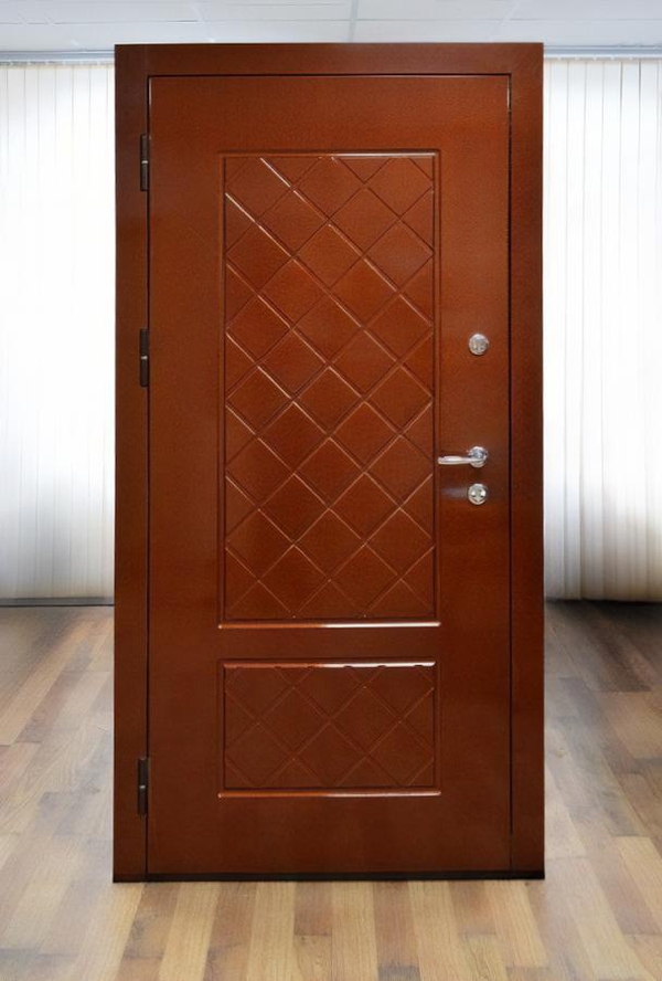 Входная дверь с плитой МДФ Входная дверь с плитой МДФ