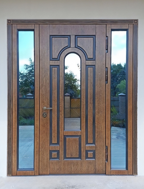 Остекленная термодверь Остекленная термодверь