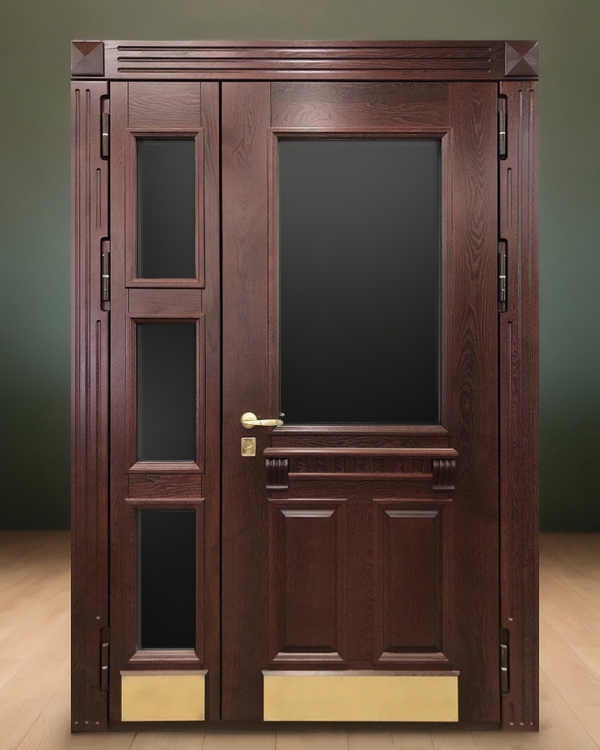 С остеклением и отбойниками С остеклением и отбойниками