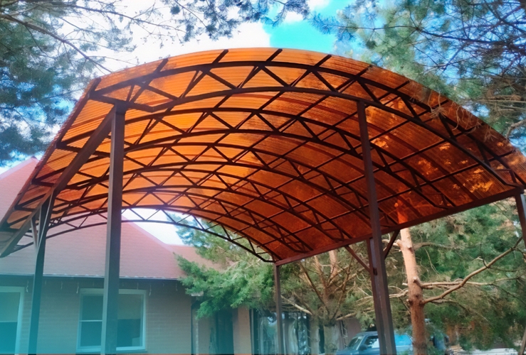 Навесы из поликарбоната