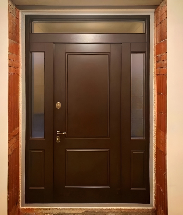 Остекленная нестандартная дверь Остекленная нестандартная дверь