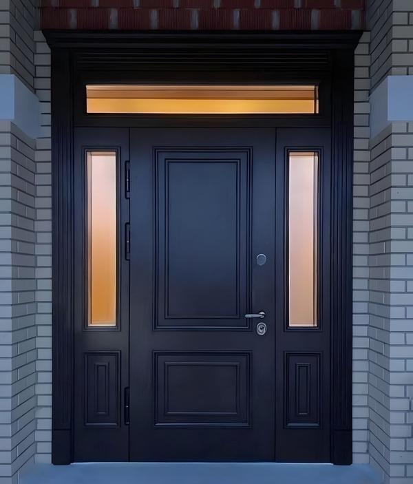 Остекленная нестандартная дверь Остекленная нестандартная дверь